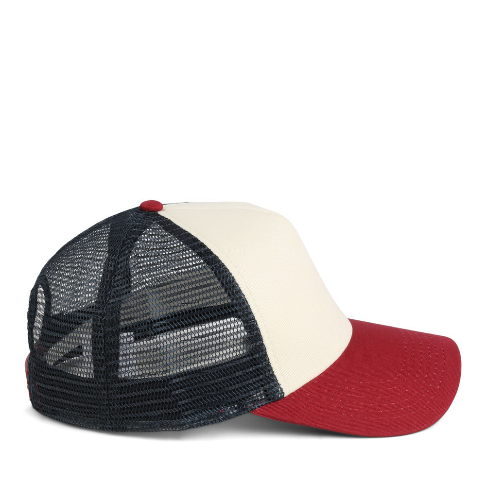1287-VR9-3 | Color: Vanilla / Red Ribbon / Dark Navy
