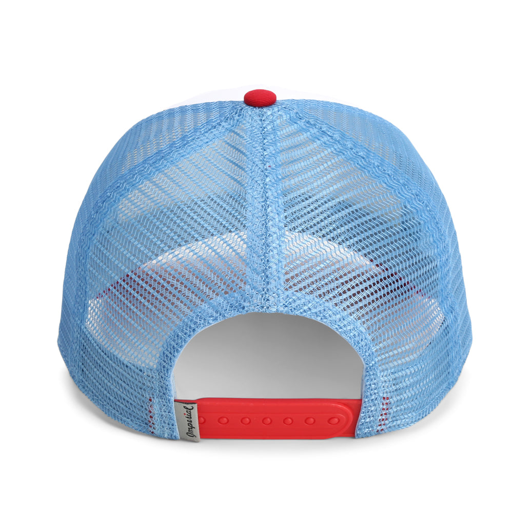 1287-WRS-back | Color: White / Red / Sky Blue