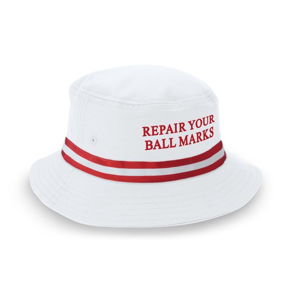 1371-AXX-FWR-GCSAA-Repair | Color: White w/ Red / White / Red Band