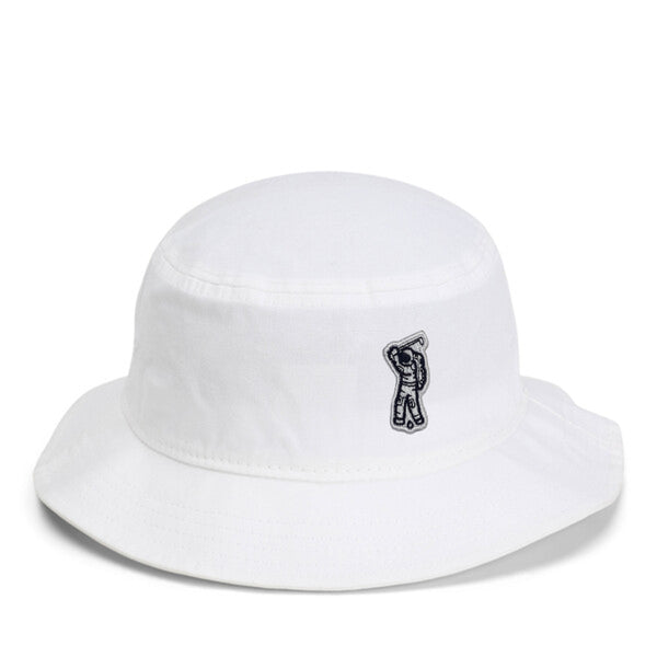 帽子 HUMAN MADE Knit Bucket Hat White Daisy Flower Crochet Bucket Hat Packable Short Brim Knit