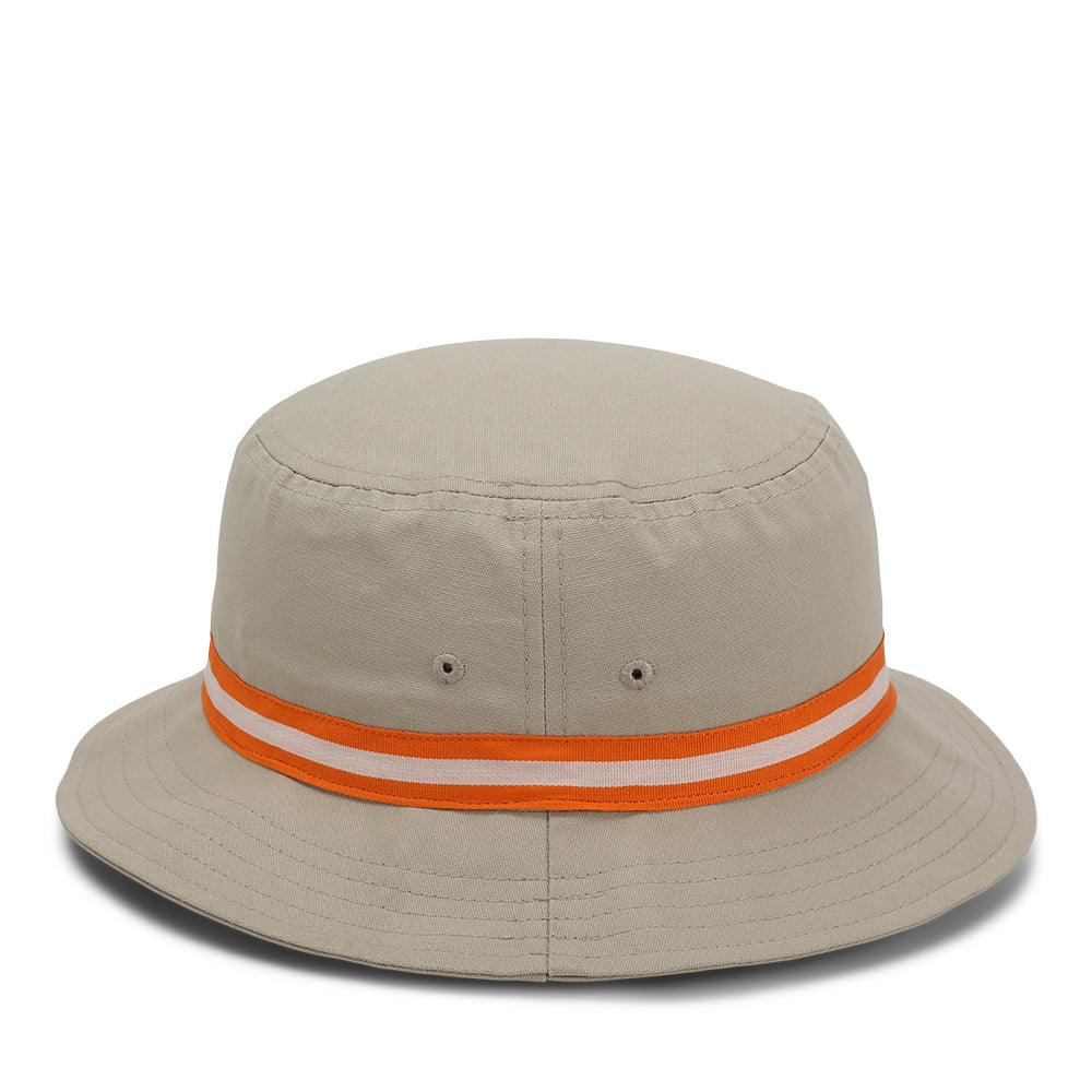 1371-CWC-3 | Color: Khaki w/ Orange / White / Orange Band