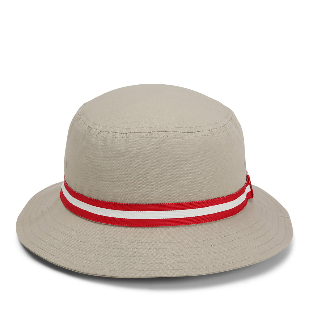 1371-FWR-1 | Color: Khaki w/ Red / White / Red Band