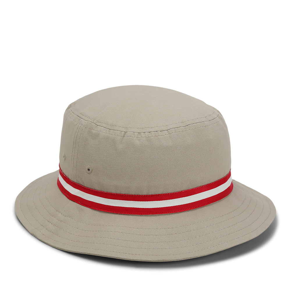 1371-FWR-2 | Color: Khaki w/ Red / White / Red Band