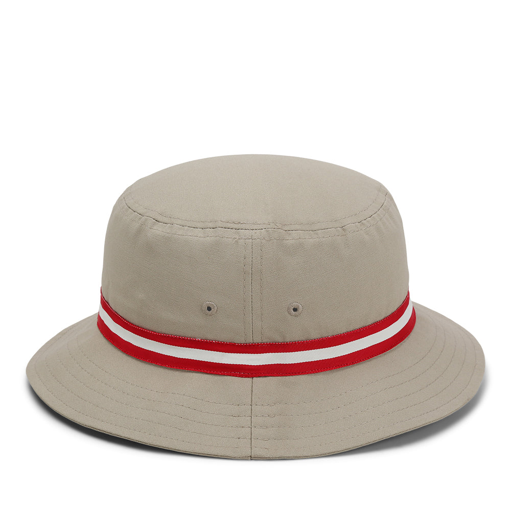 1371-FWR-3 | Color: Khaki w/ Red / White / Red Band