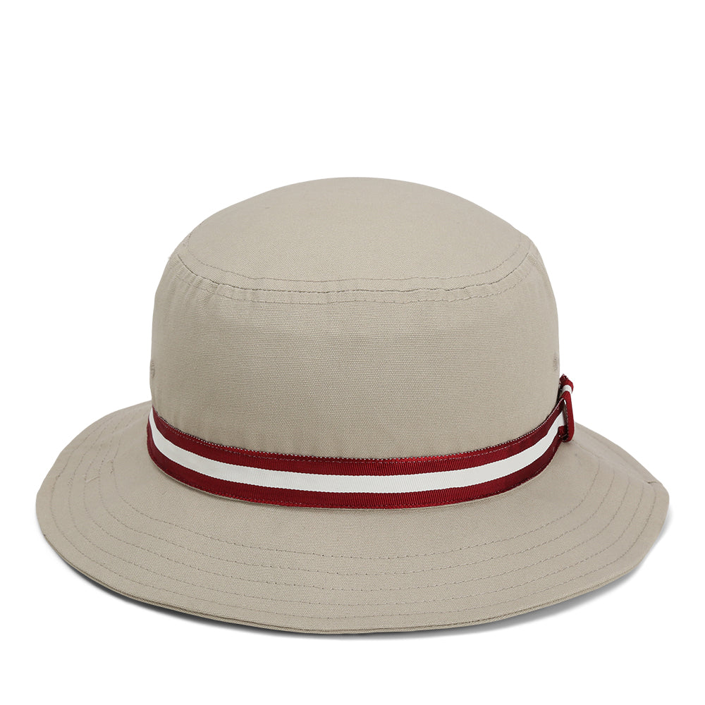 1371-GWM-1 | Color: Khaki w/ Maroon / White / Maroon Band