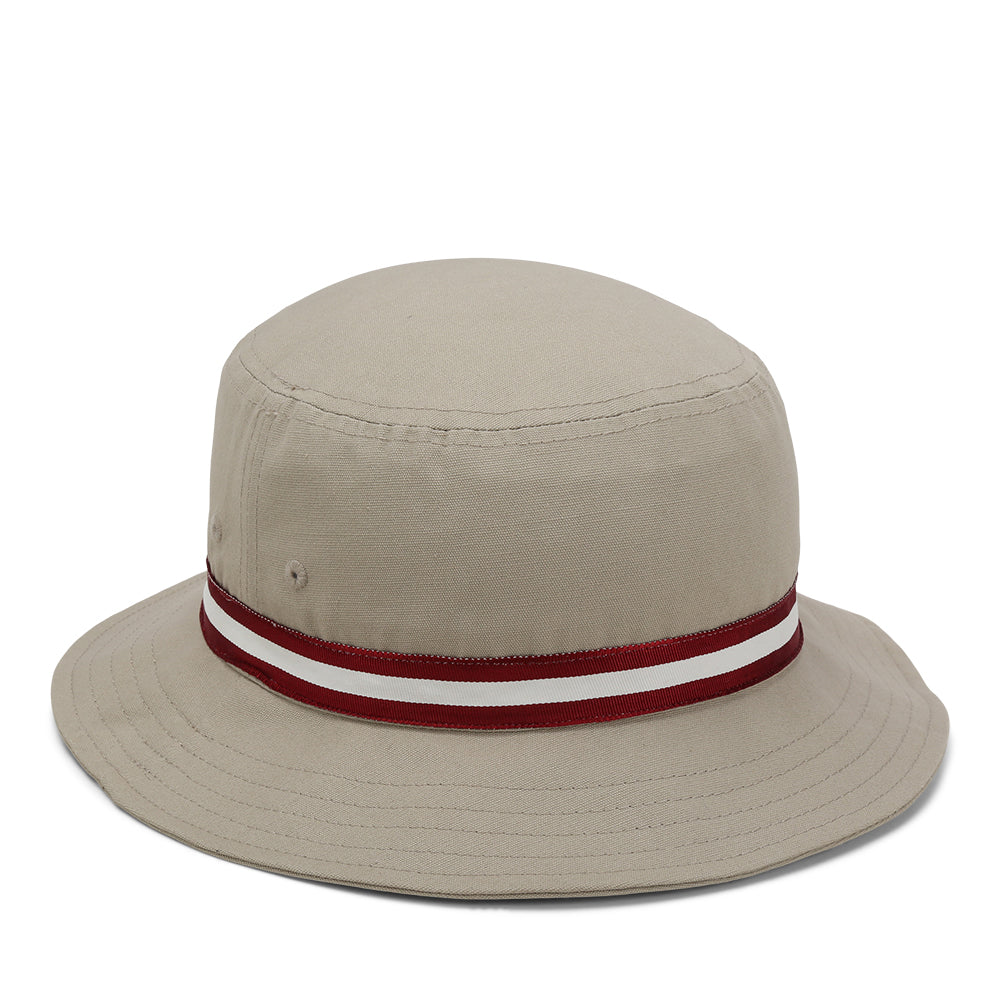 1371-GWM-2 | Color: Khaki w/ Maroon / White / Maroon Band