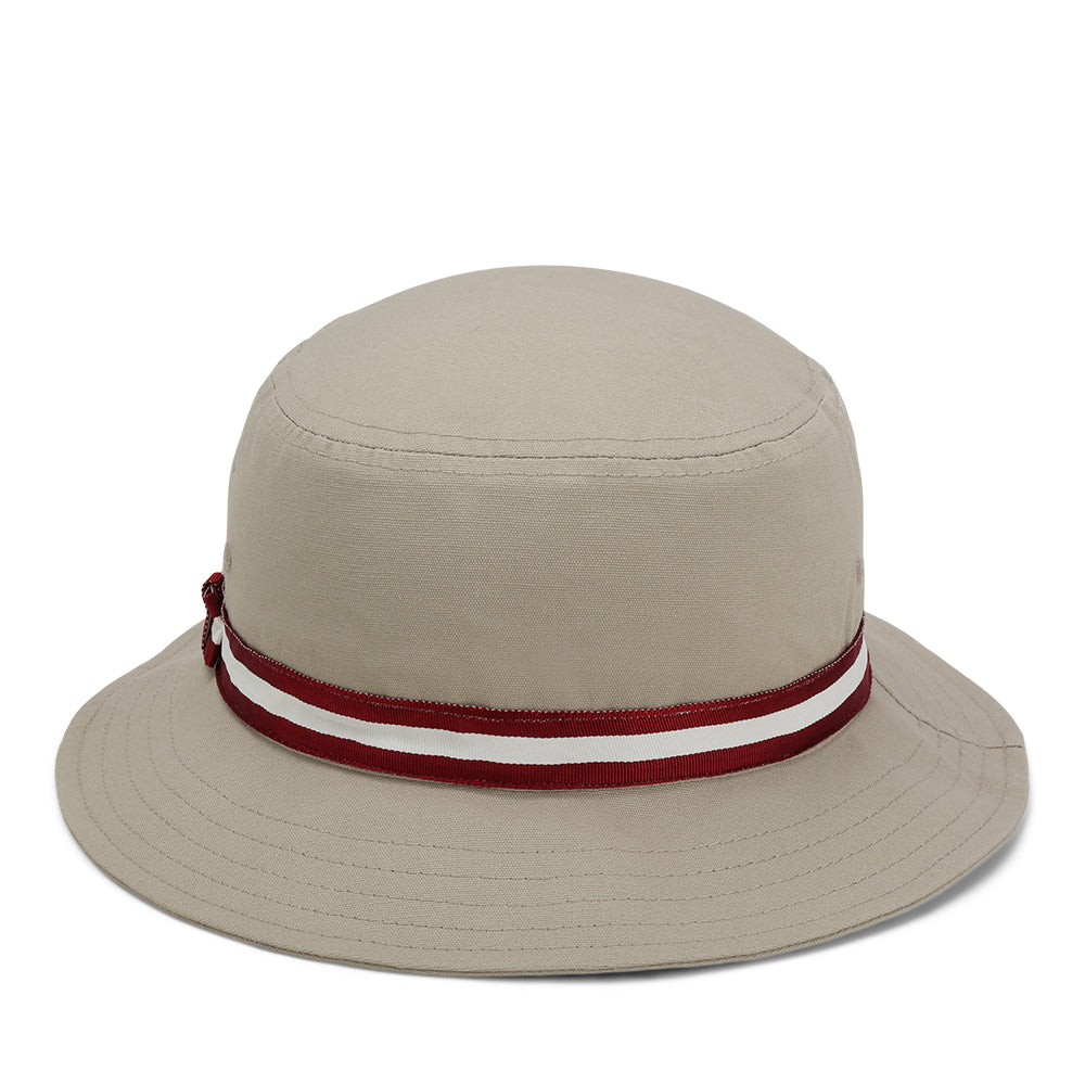 1371-GWM-4 | Color: Khaki w/ Maroon / White / Maroon Band