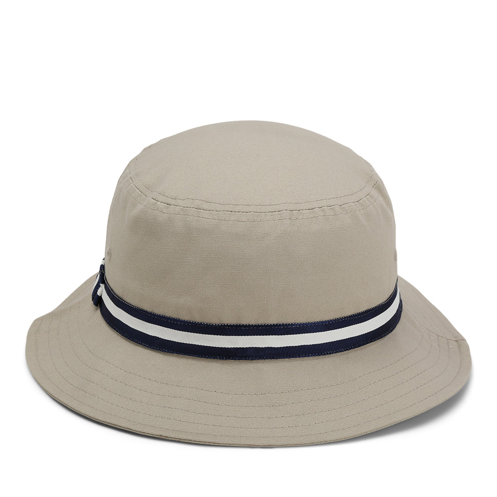 1371-HWH-4 | Color:  Khaki w/ Navy / White / Navy Band