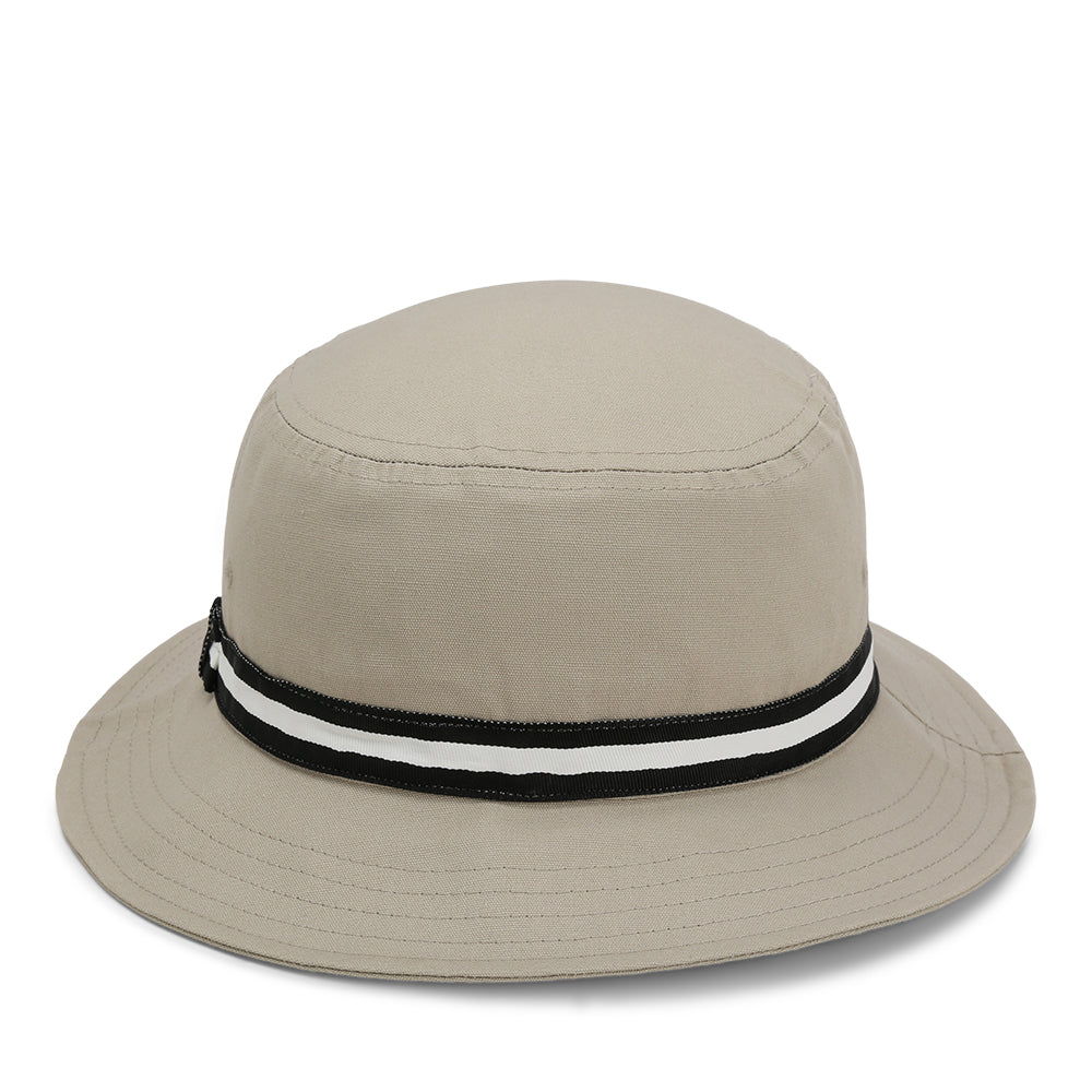 1371-JWK-4 | Color: Khaki w/ Black / White / Black Band