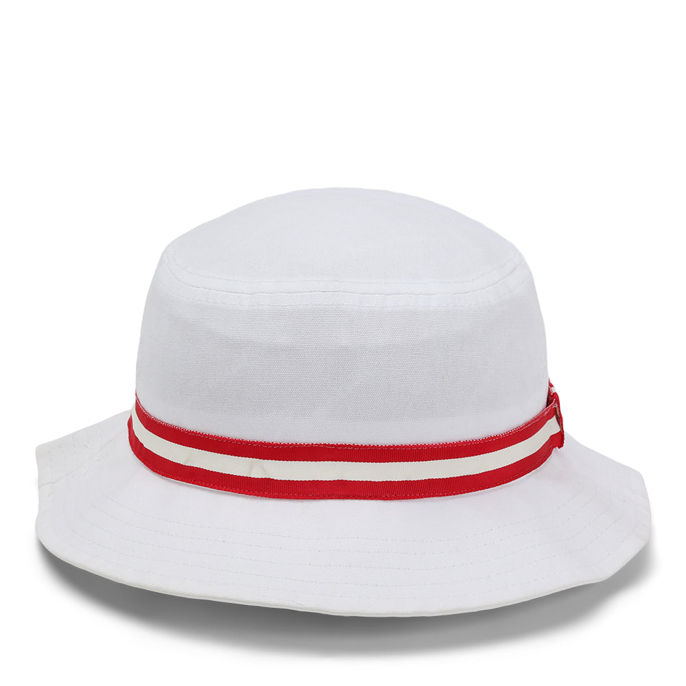 1371-WWD-1 | Color: White w/ Red / White / Red Band