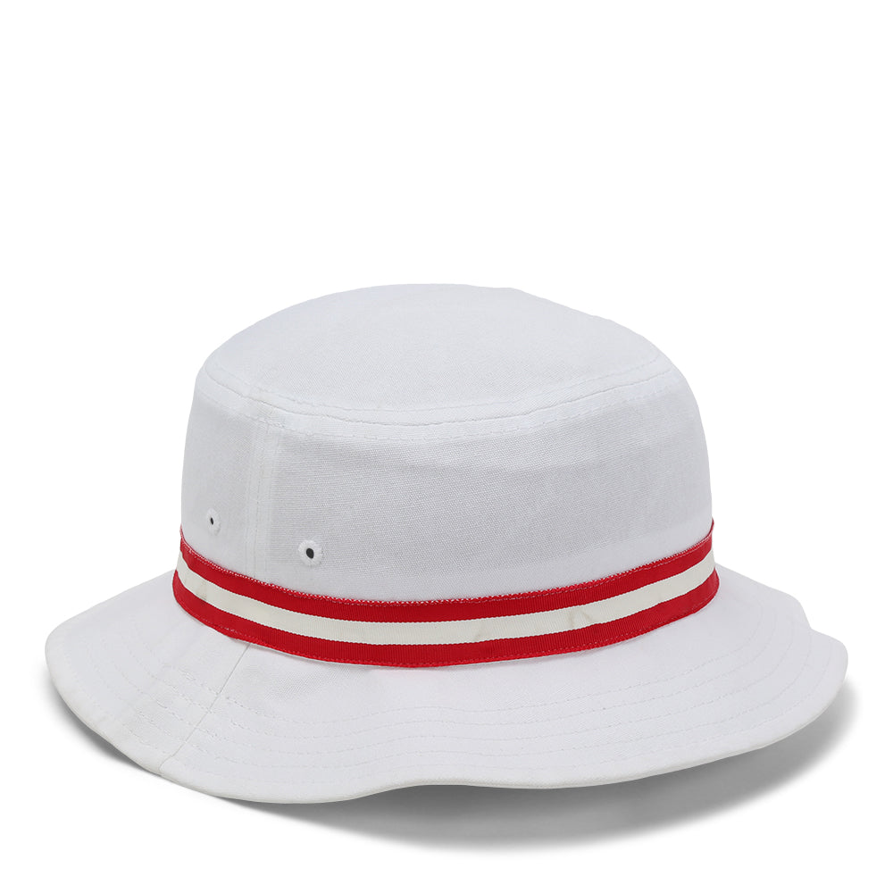 1371-WWD-2 | Color: White w/ Red / White / Red Band