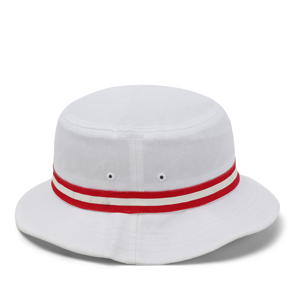 1371-WWD-3 | Color: White w/ Red / White / Red Band