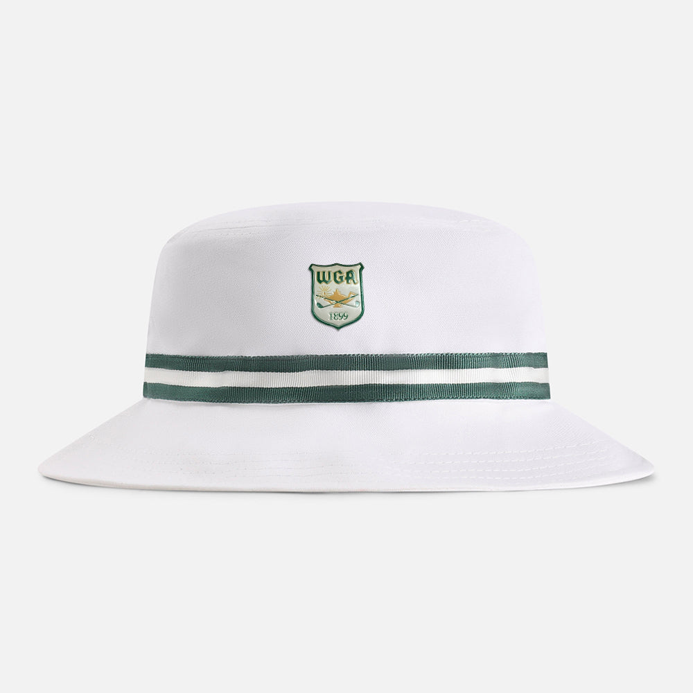 1371-WWG-PPHI8927A-2 | Color: White w/ Dark Green / White / Dark Green Band