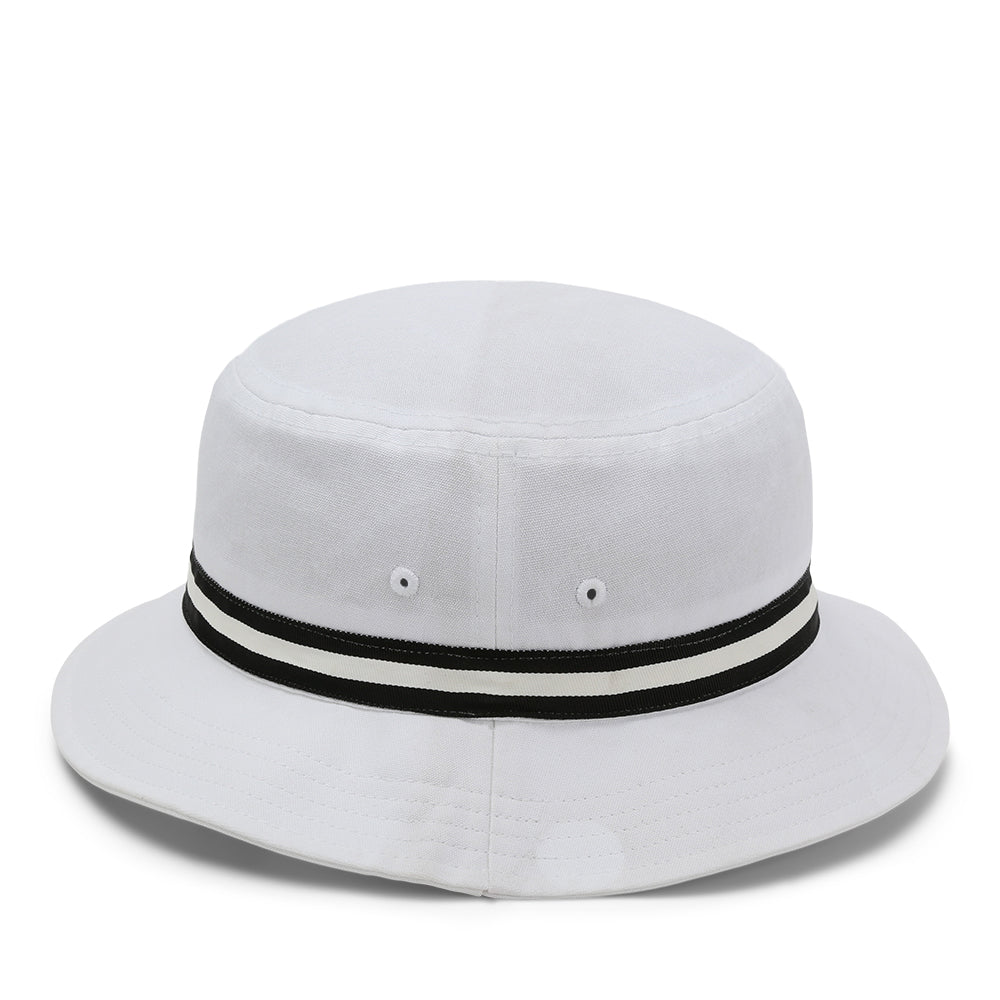 1371-WWJ-3 | Color: White w/ Black / White / Black Band