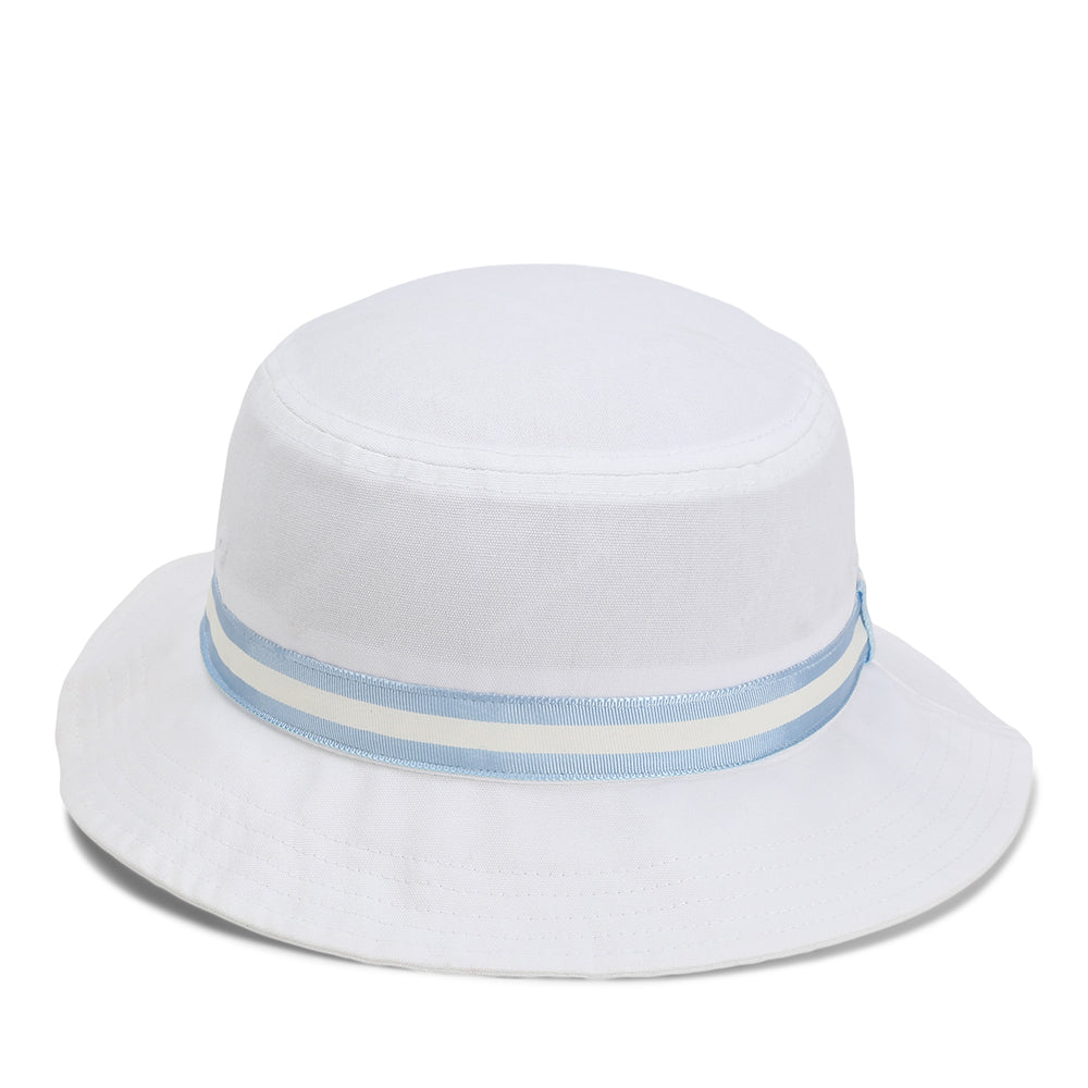 1371-WWL-1 | Color: White w/ Light Blue / White / Light Blue Band