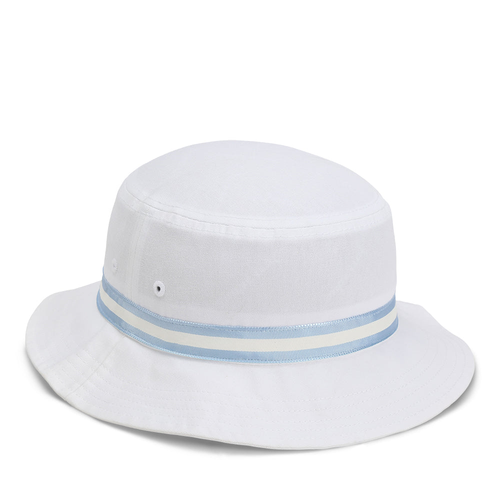 1371-WWL-2 | Color: White w/ Light Blue/ White / Light Blue Band