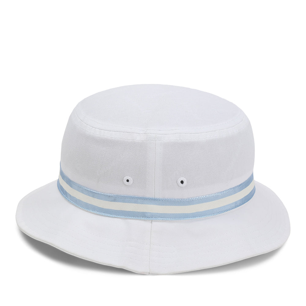 1371-WWL-3 | Color: White w/ Light Blue/ White / Light Blue Band