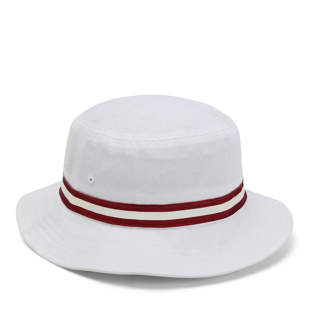 1371-WWM-2 | Color: White w/ Maroon / White / Maroon Band