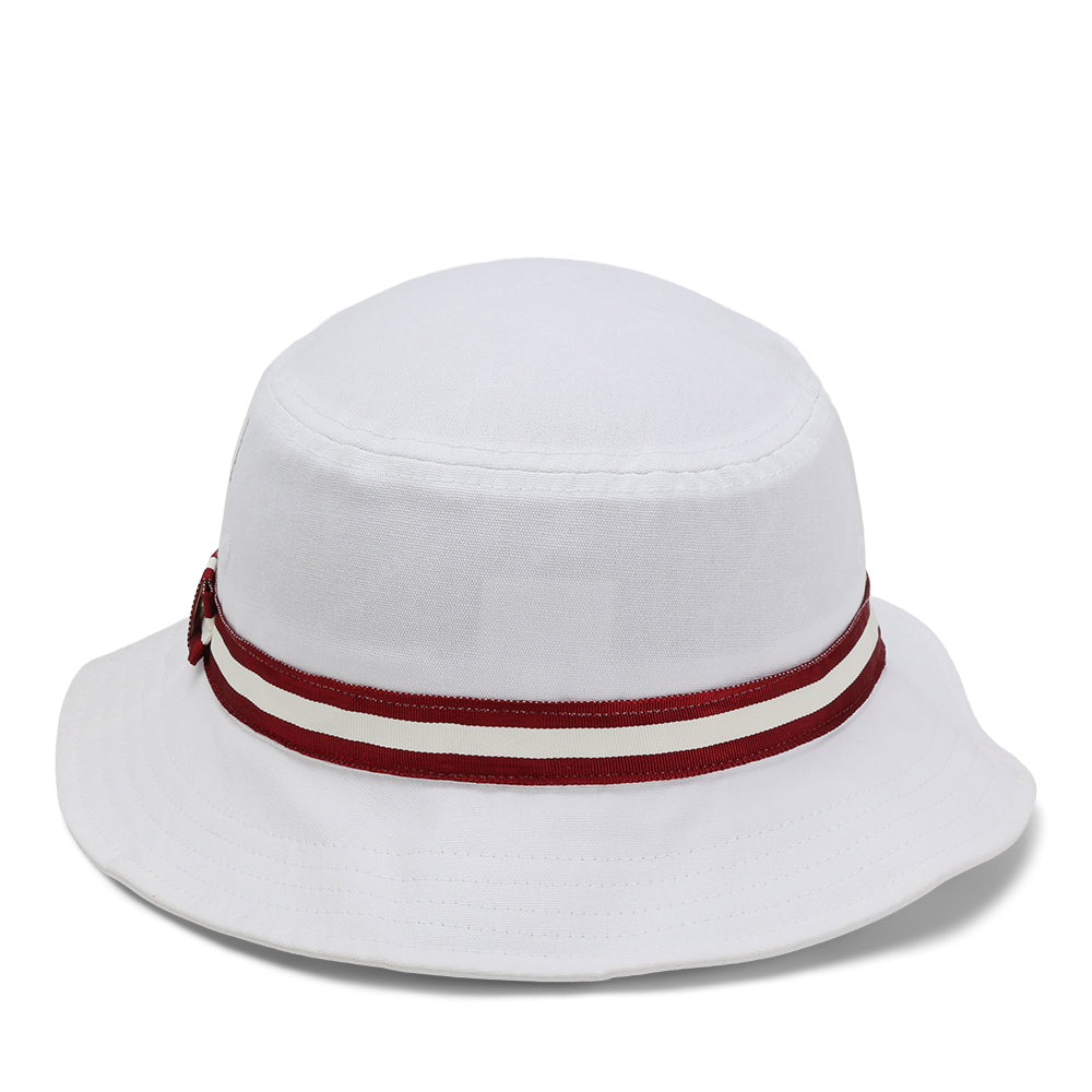 1371-WWM-4 | Color: White w/ Maroon / White / Maroon Band