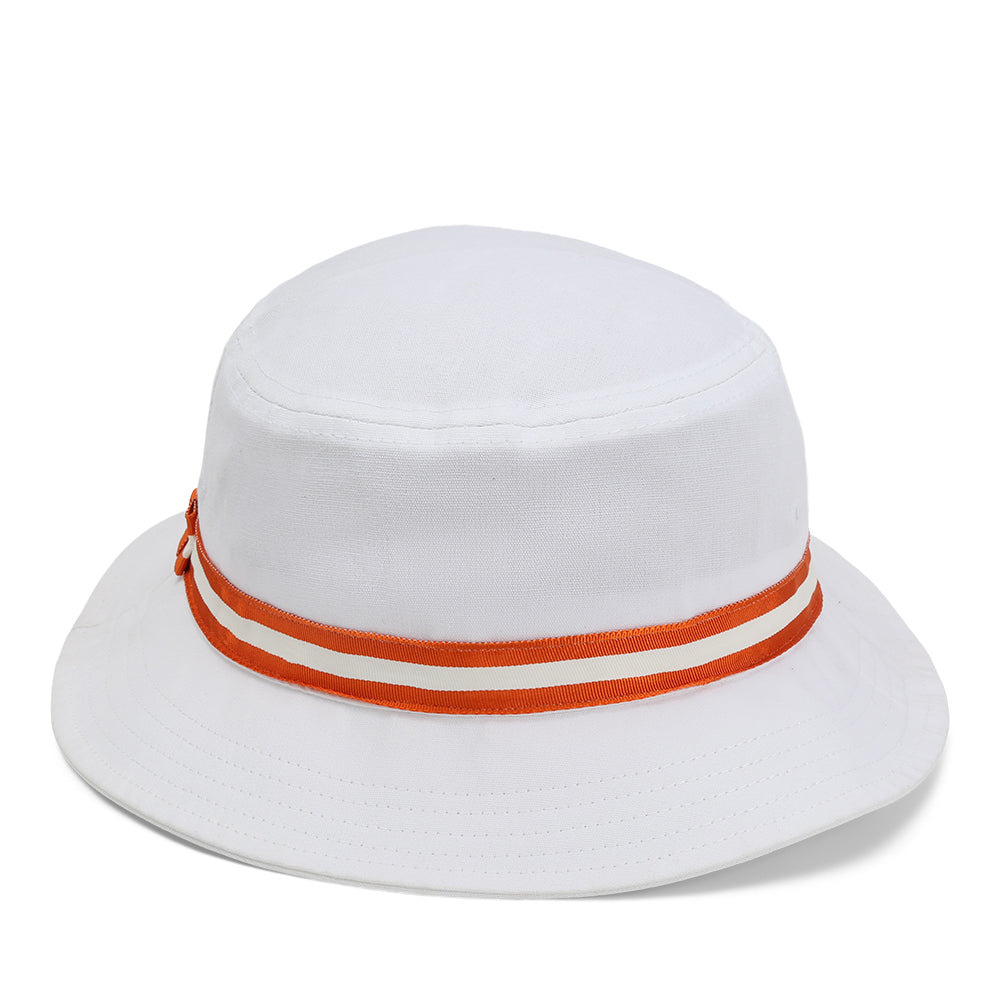 1371-WWR-4 | Color: White w/ Orange / White / Orange Band