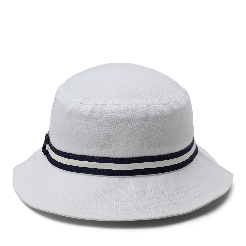 1371-WWT-4 | Color: White w/ Navy / White / Navy Band