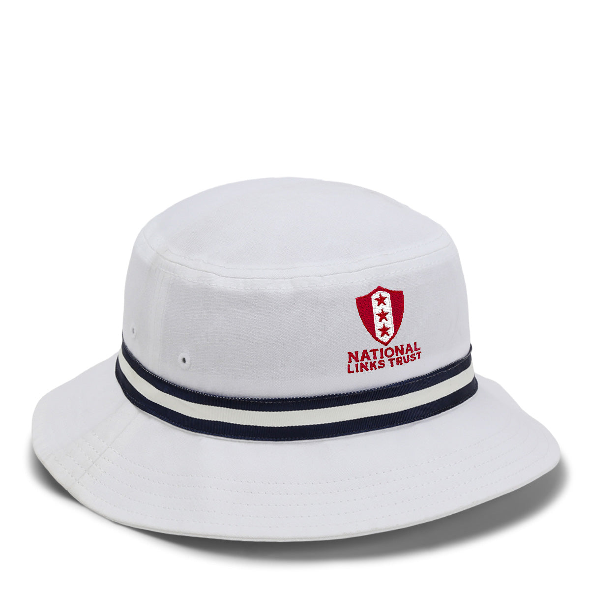 1371-WWT-893540 | Color: White w/ Navy / White / Navy Band