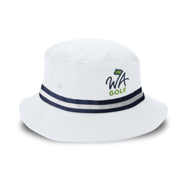 1371-HWH-WSGA | Color: White w/ Navy / White / Navy Band