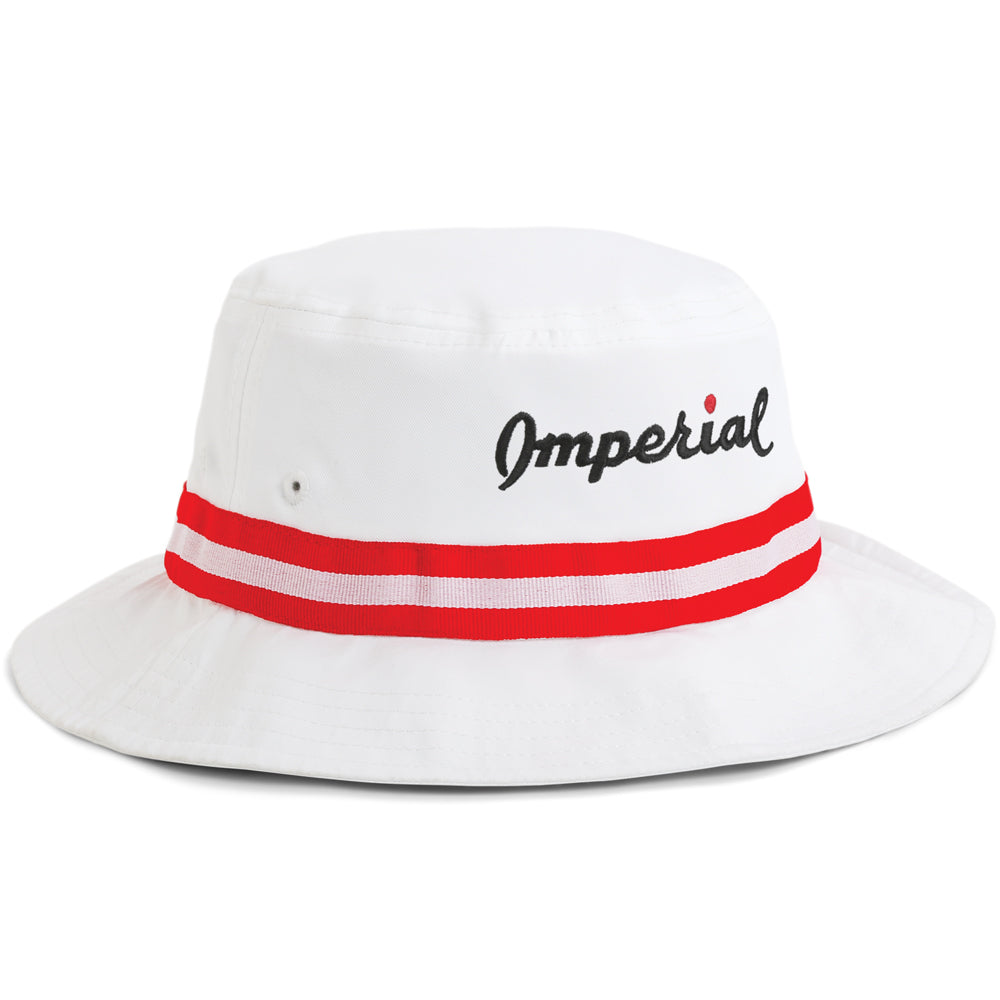 1371P-WWD-Imperial | Color: White w/ Red / White / Red Band