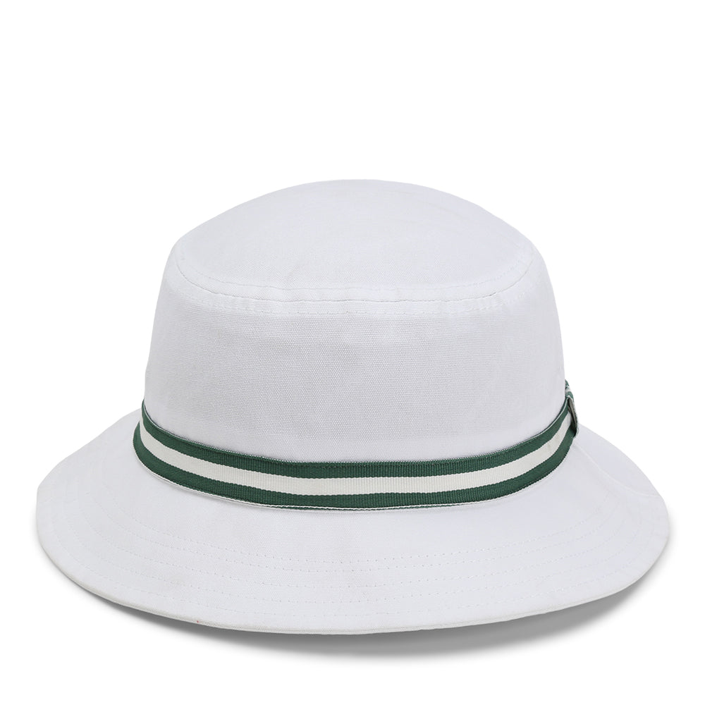 1371P-WWG-3 | Color: White w/ Dark Green / White / Dark Green Band