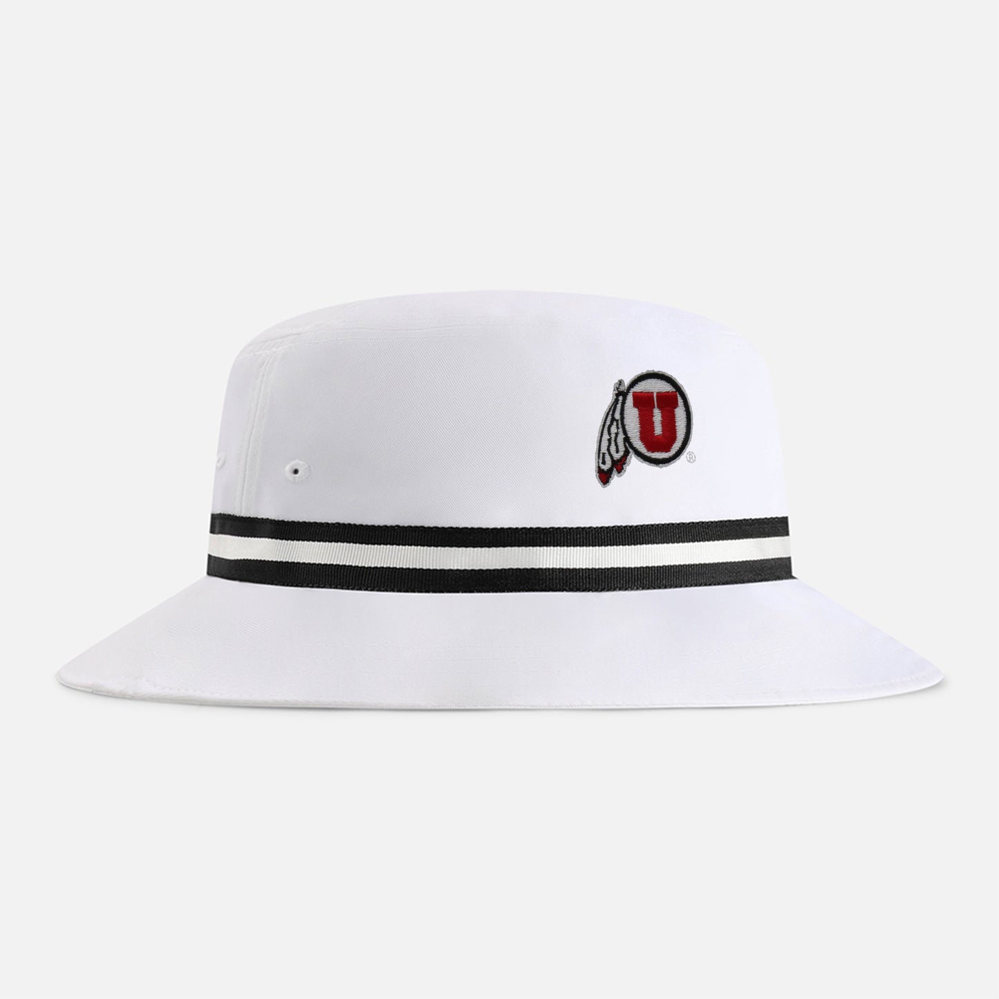 | Color: White w/ Black / White / Black Band