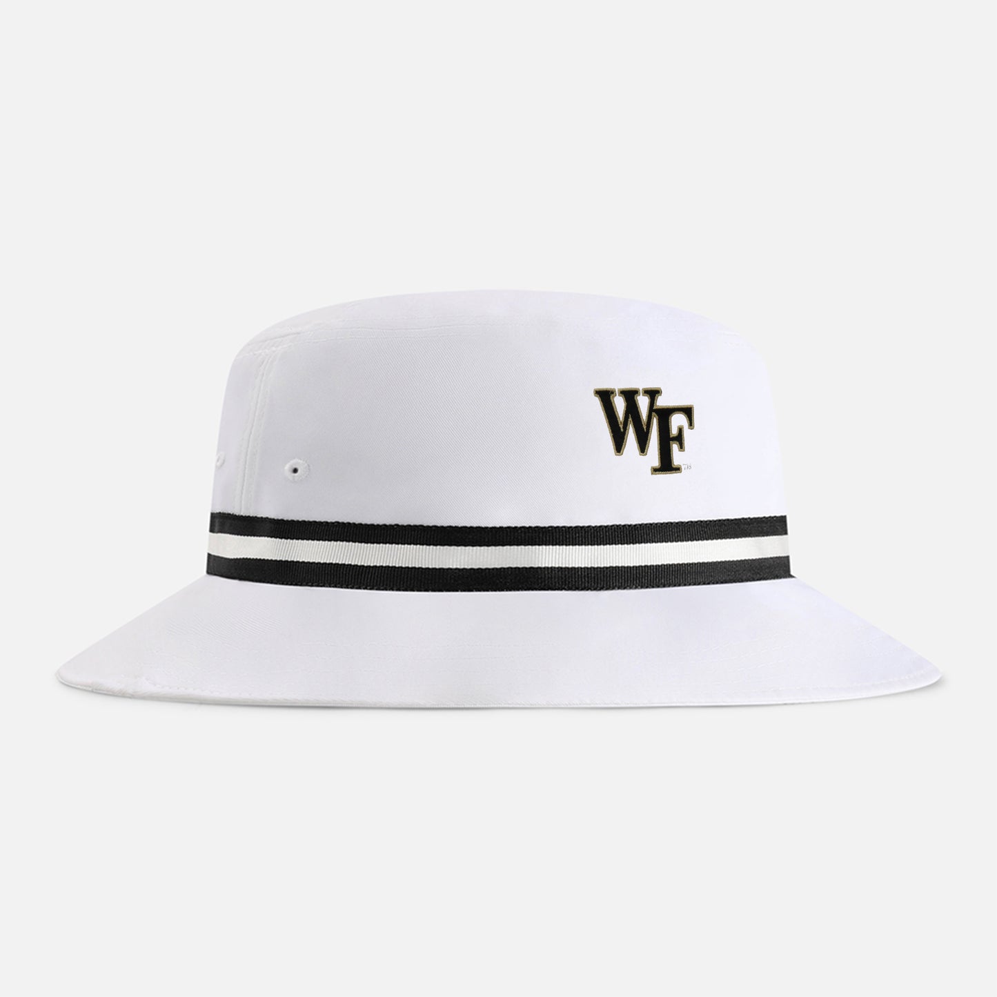 | Color: White w/ Black / White / Black Band