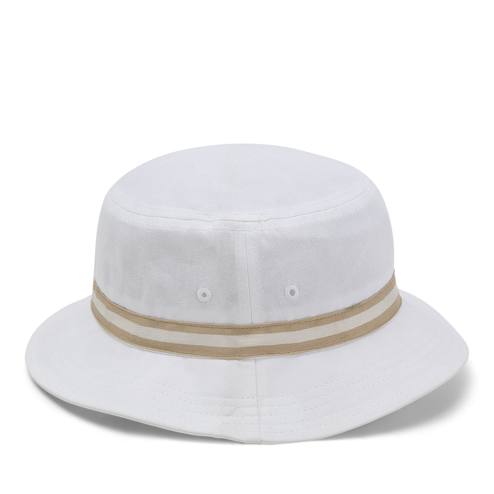 1371P-WWK-5 | Color: White w/ Khaki / White / Khaki Band
