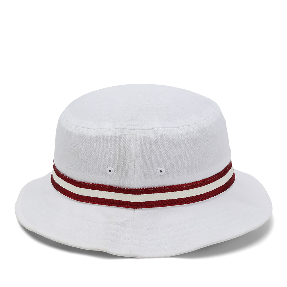 1371P-WWM-5 | Color: White w/ Maroon / White / Maroon Band