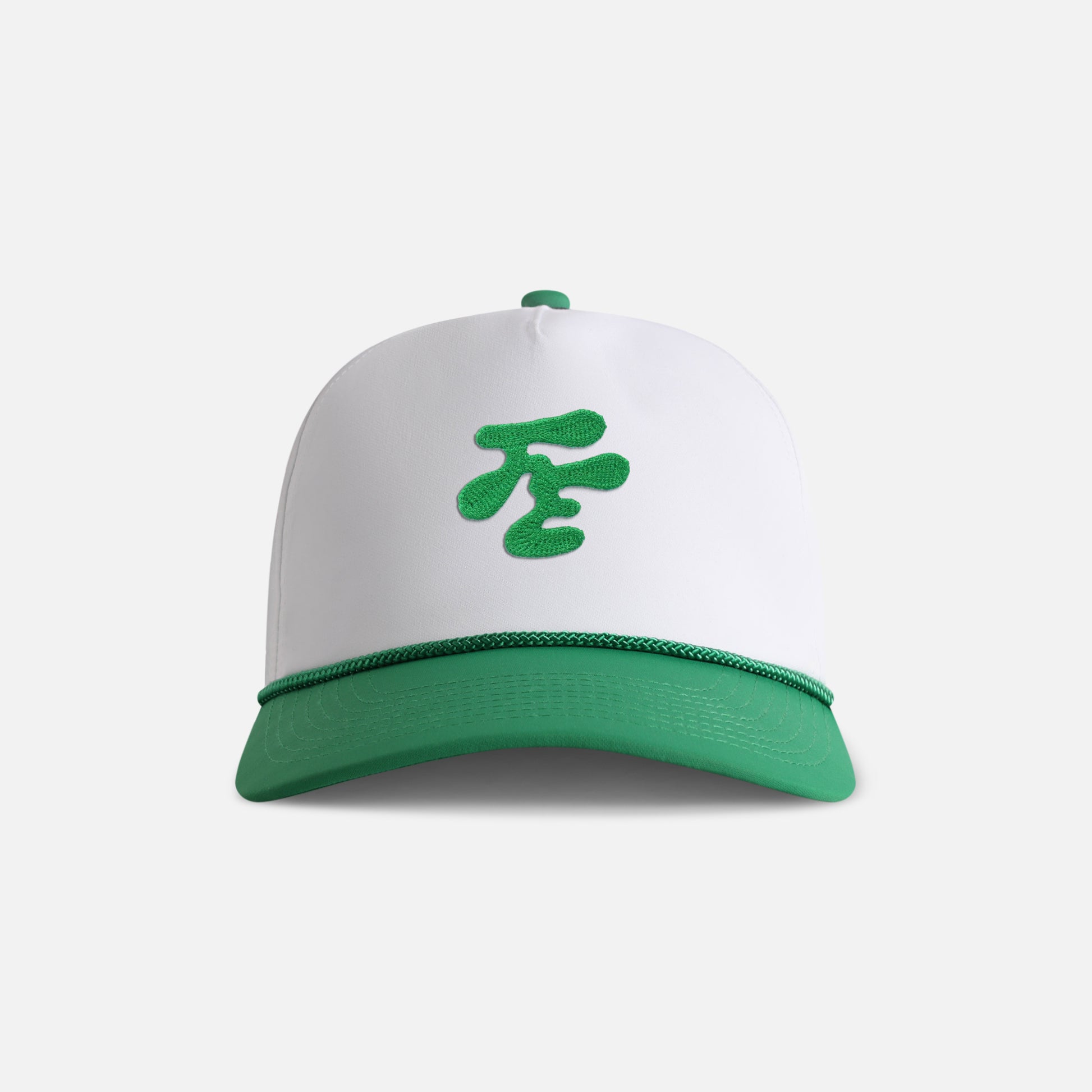 | Color: White / Grass Green