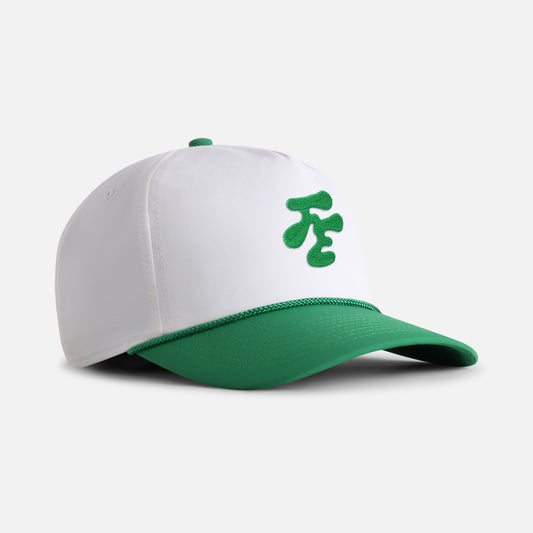 | Color: White / Grass Green