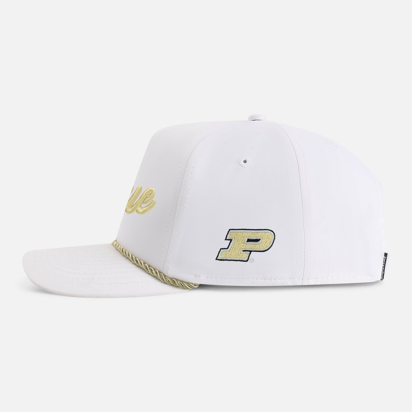 | Color: White w/ Metallic Gold Rope
