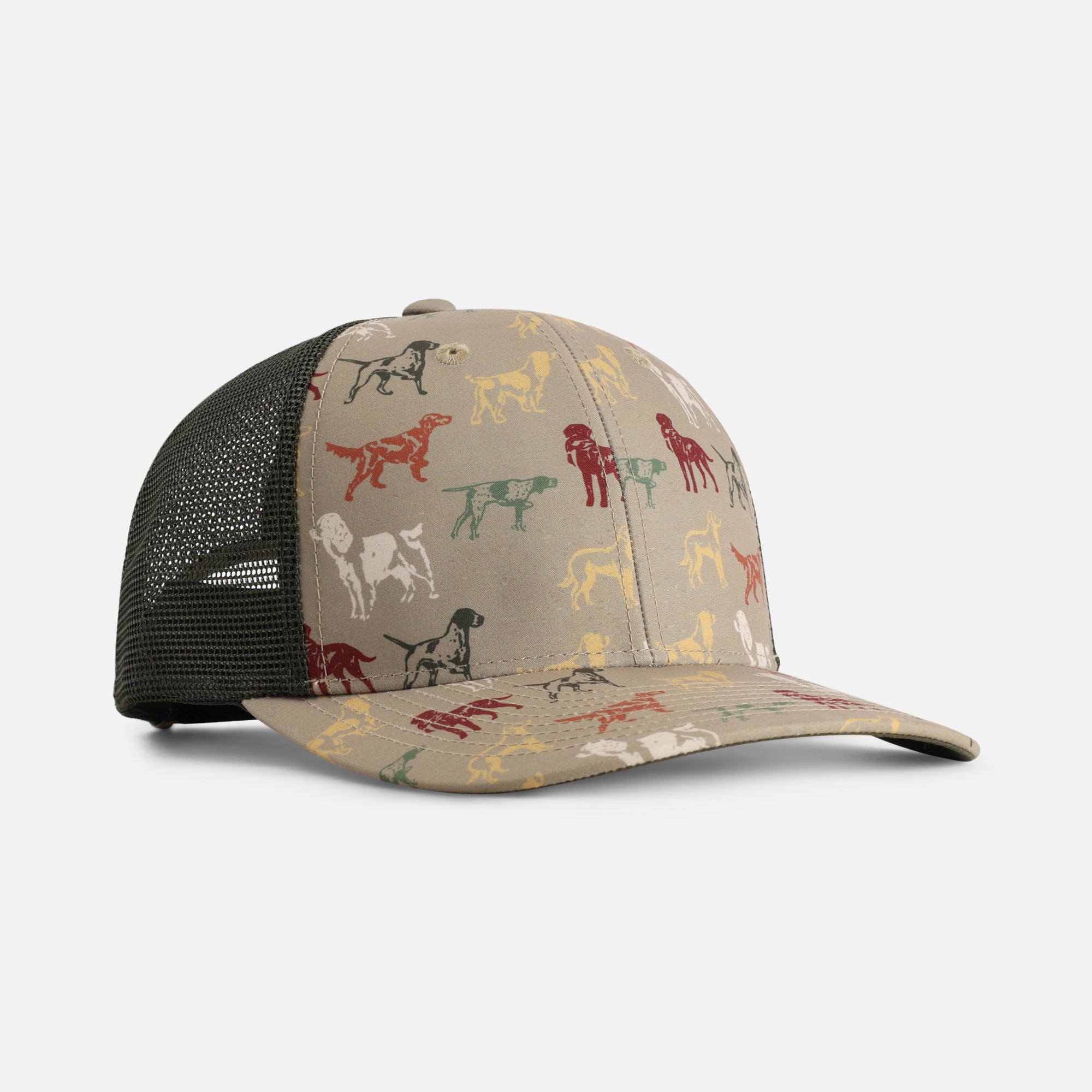 4074 The Passenger Side - Micro Print Meshback Cap – Imperial