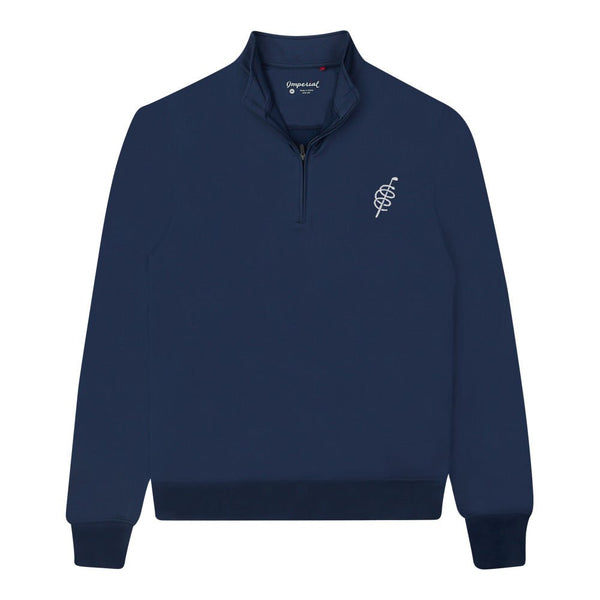 The Club Twirl - Men's Long Sleeve Quarter Zip – Imperial