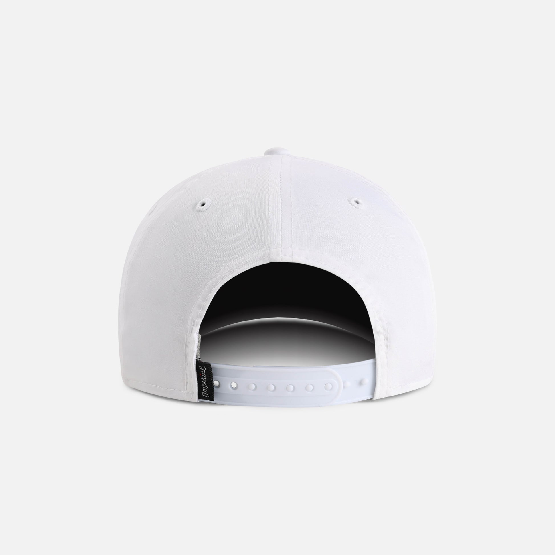 | Color: White w/ Light Blue & Red Rope