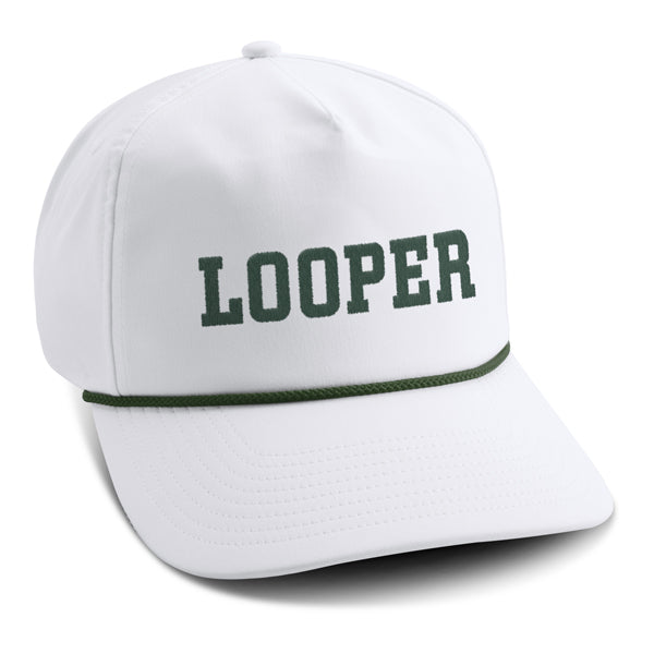 5054-ADG-Looper | Color: White / Dark Green