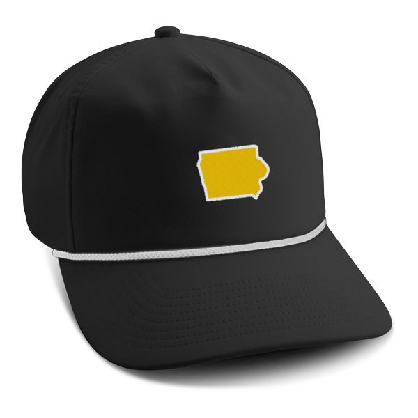 5054-JAX-Iowa-GldWht | Color: Black / White