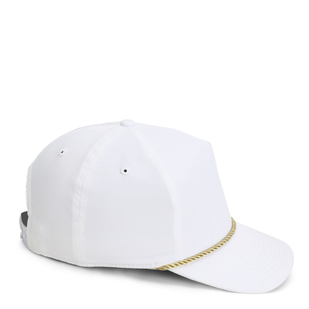 5054-WMB-3 | Color: White w/ Metallic Gold Rope