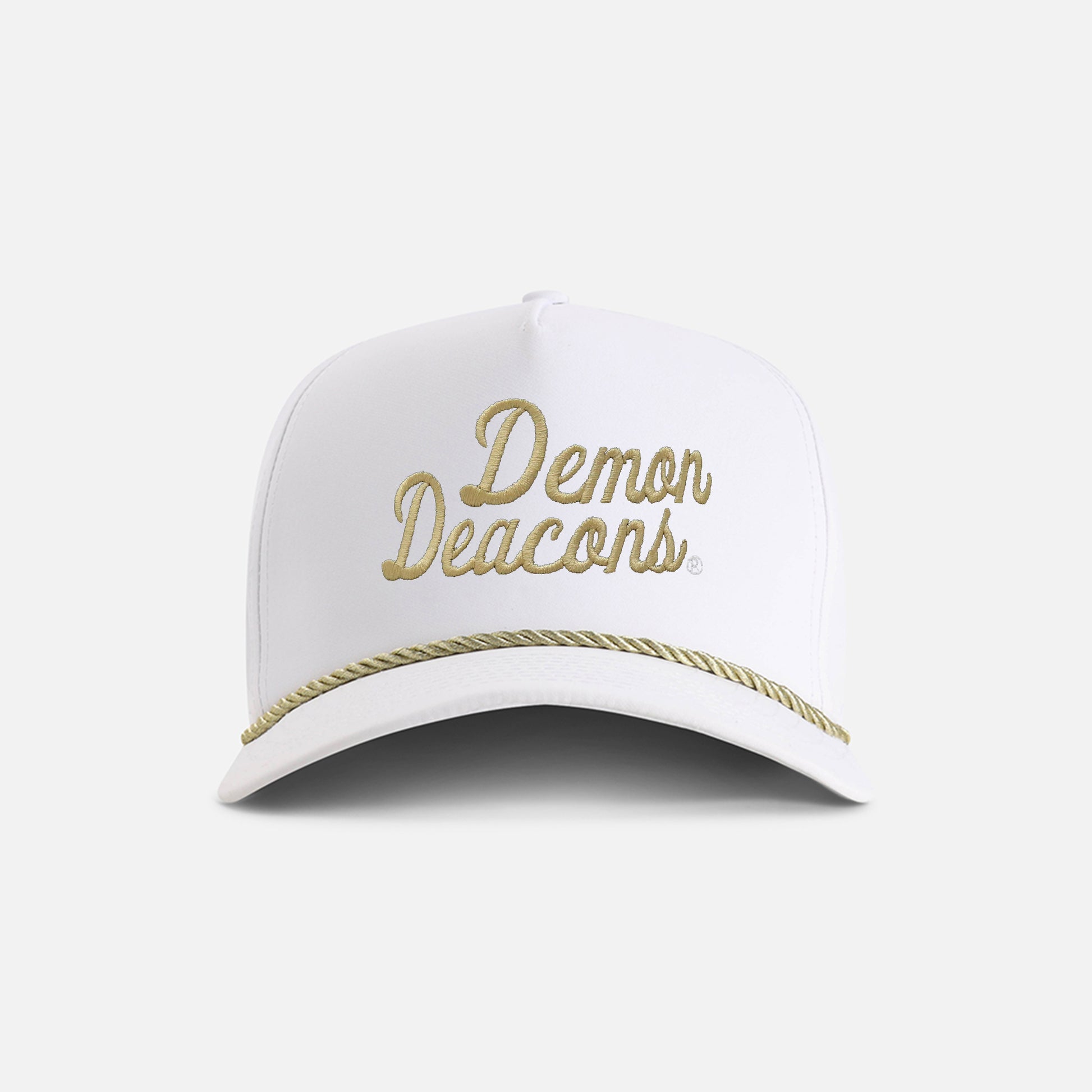 | Color: White w/ Metallic Gold Rope