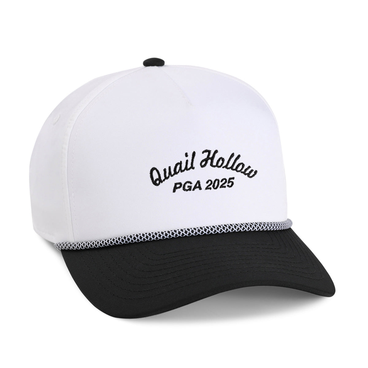 2025 PGA Championship Quail Hollow - Retro Two-Tone Rope Cap