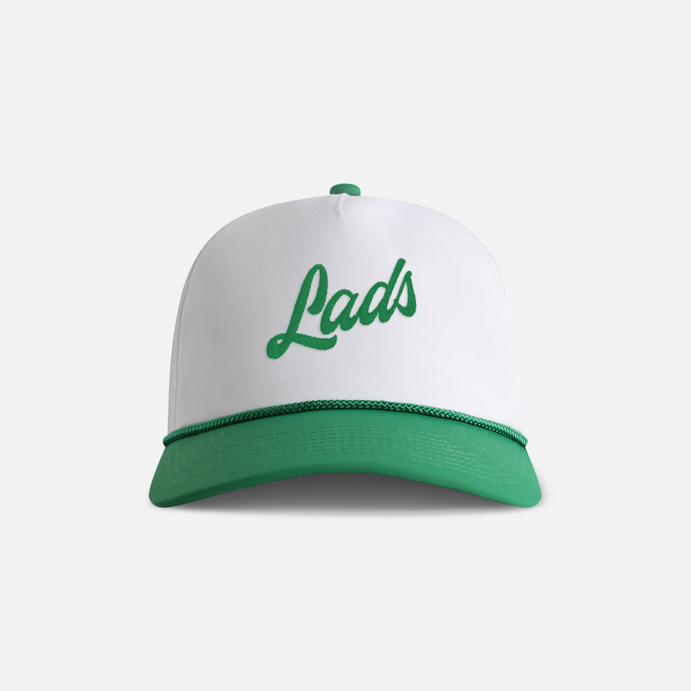 | Color: White / Grass Green