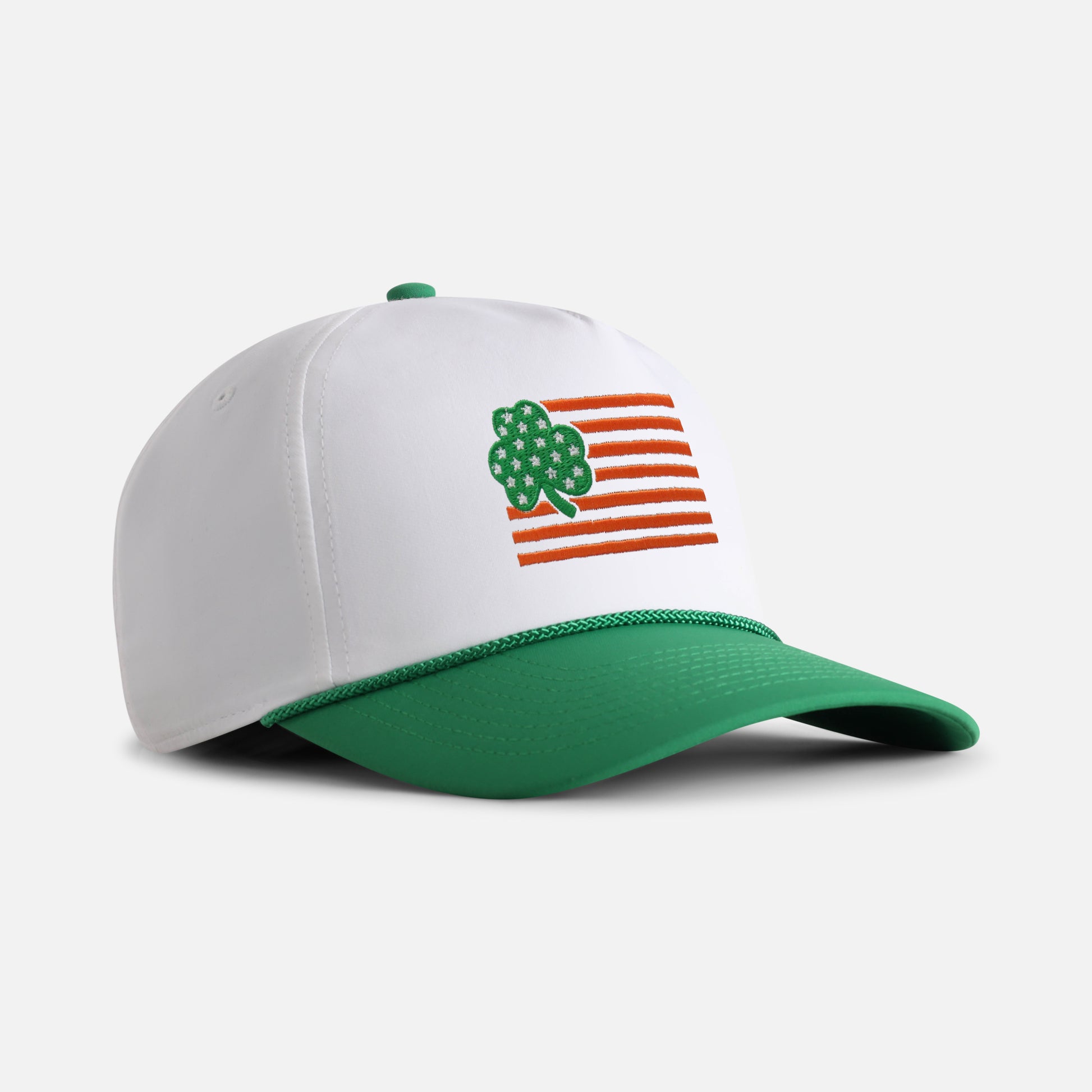 | Color: White / Grass Green