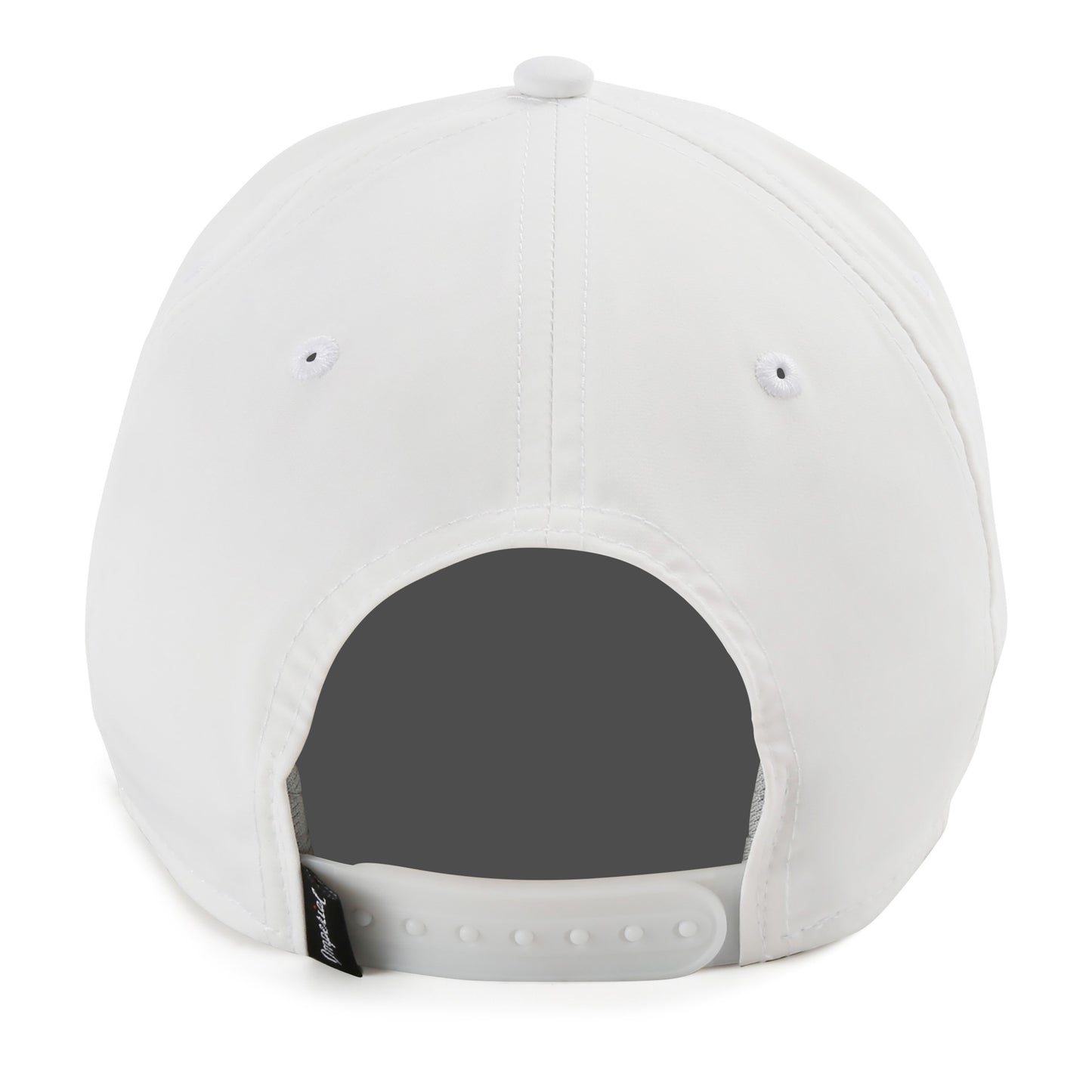 Men's Imperial White Rope Cap | Cooper the Black Lab
