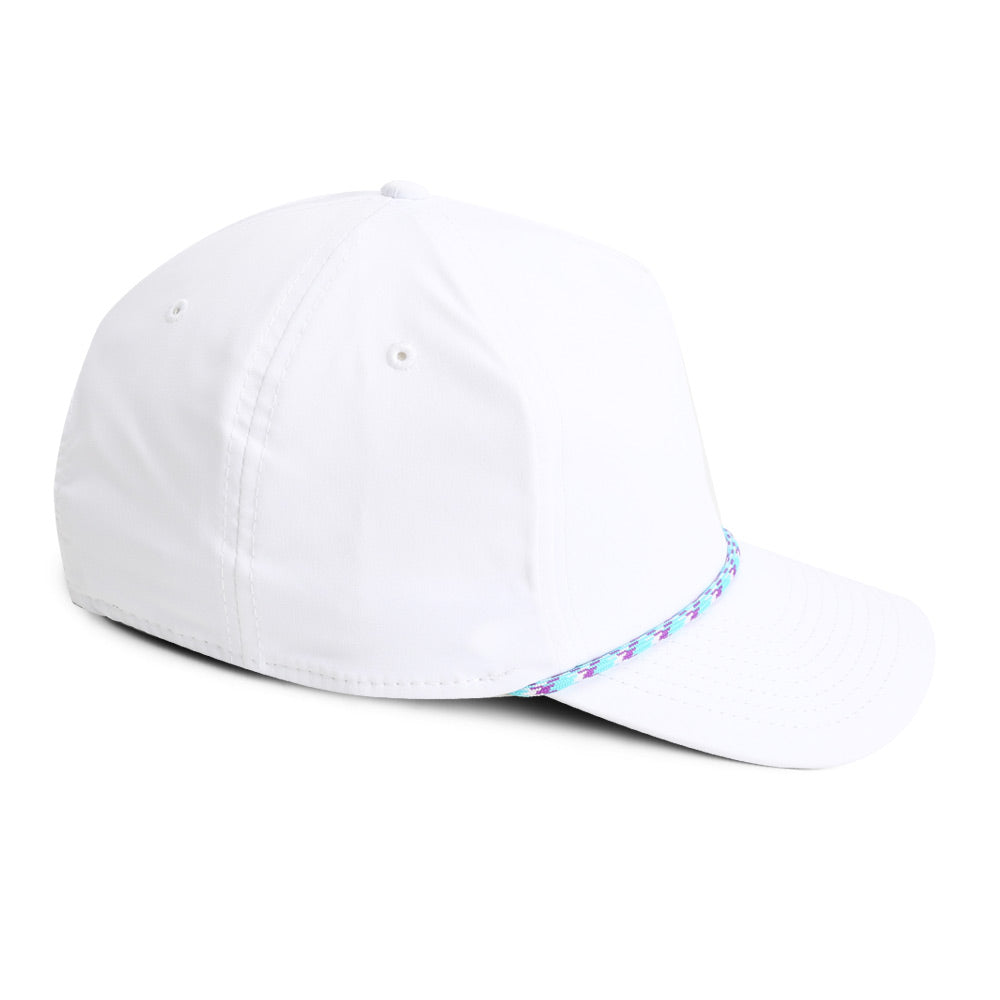 5054_AT9_right | Color: White w/ Teal & Purple Rope