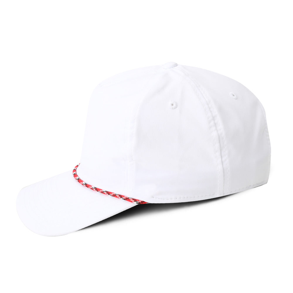 5054_WRL_left | Color: White w/ Red & Black Rope