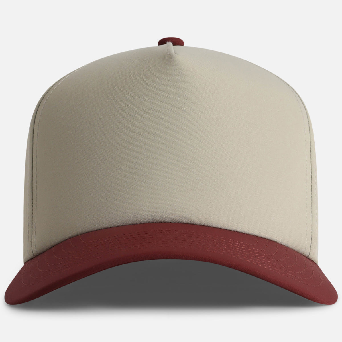 5068 The Persimmon - Retro Two-Tone Performance Hat front